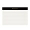 Mnemosyne Notepad P169X3 - 8mm, Horizontal Ruled, A5, 3 book pack